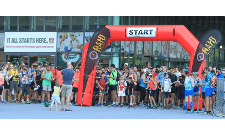Urban Raid Challenge Brisbane 2020 start line