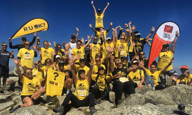 Conquer Kosciuszko for R U OK March 2019