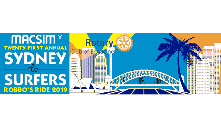 Sydney to Surfers Robbo's Ride Long Distance Charity Cycle Challenge 2019