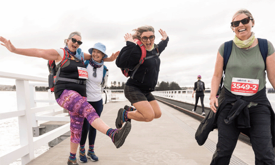 Coastrek-Adelaide-Fleurieu-Peninsula-2024-team-leaping