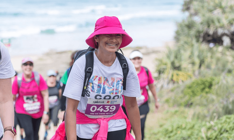 Coastrek Sydney 2023 Walker Smiling