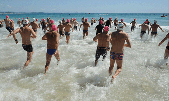 The Cooly Classic Ocean Swim Gold Coast Queensland 