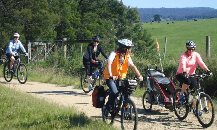 Great East Rail Trail Ride Gippsland Victoria