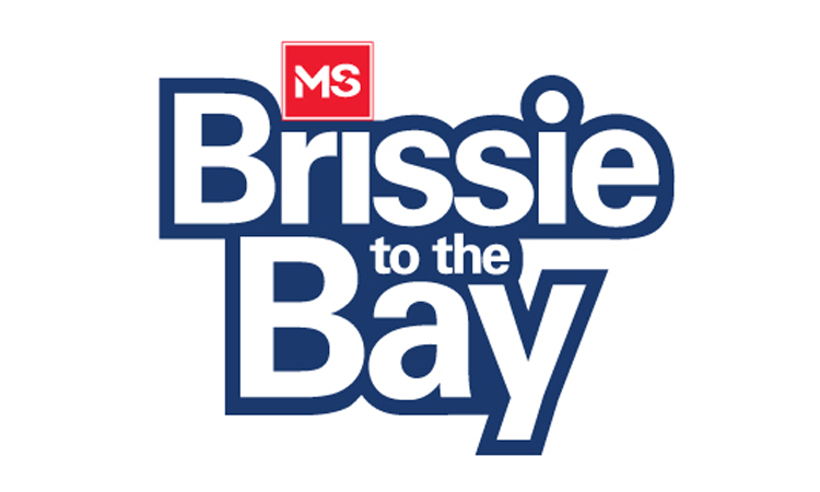 MS Brissie to the Bay Bike Charity Ride Brisbane Queensland 2023 logo