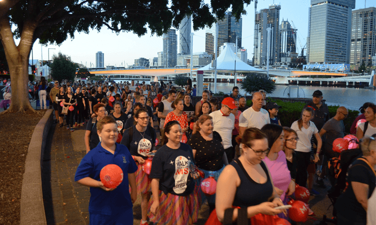 MS Moonlight Walk Brisbane Queensland