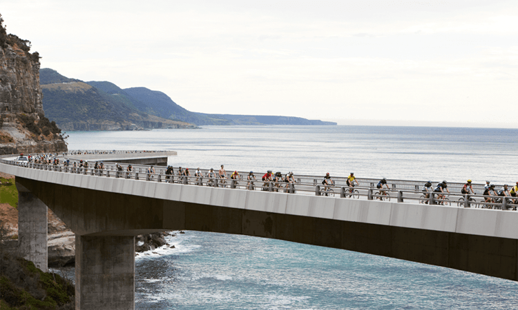MS Sydney to the Gong Ride in NSW