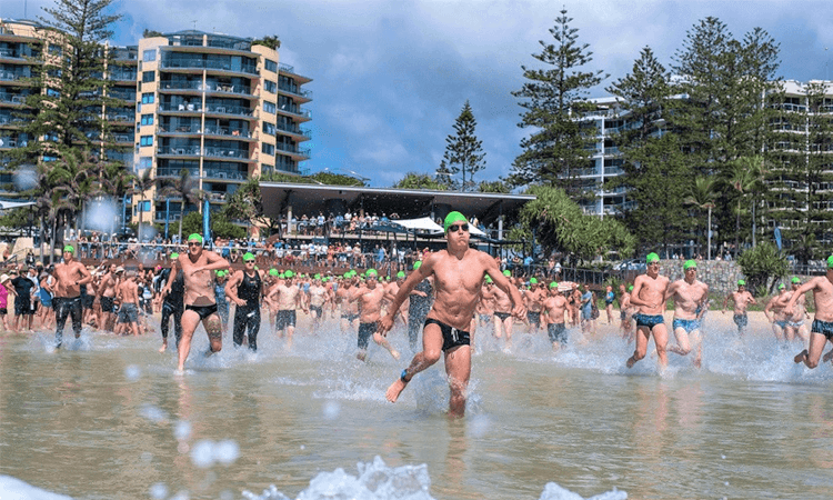 Mooloolaba Mile Ocean Swim Brisbane Queensland