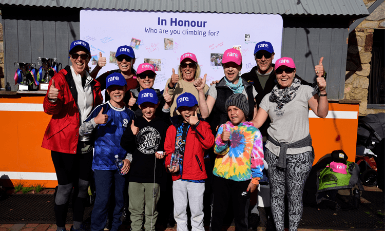 Kosi Challenge Walk Rare Cancers Australia Fundraiser thumbs up