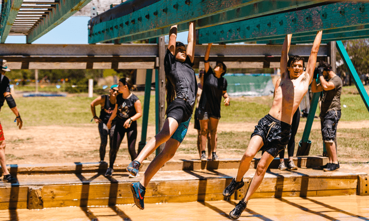 Raw Challenge NSW monkey bars