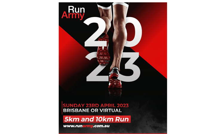 Run Army 5km and 10km Run Walk Brisbane