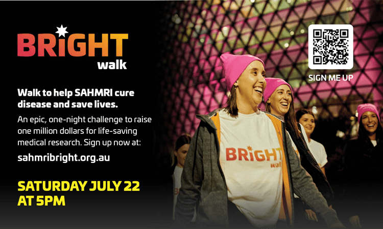 SAHMRIS Bright Walk South Australia poster