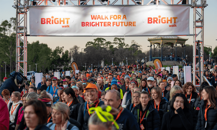 SAHMRIS Bright Walk South Australia start