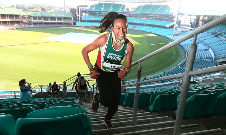 Stadium Stomp stair challenge SCG 2020 sprints
