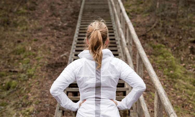 Stadium Virtual Stomp staircase