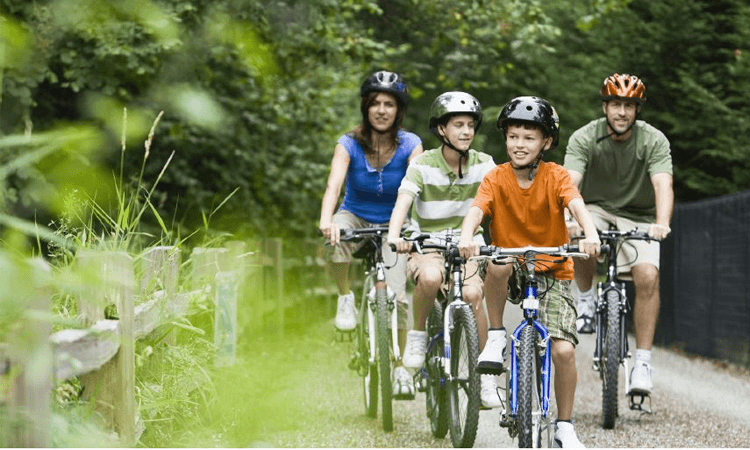 The Champions Ride Charity Event Barnardos family riding