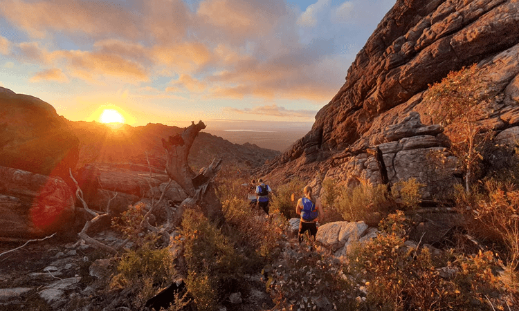 Wonderland Run Halls Gap Grampians Victoria sunset